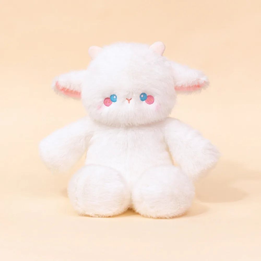 New Running Bear Plush Toys Cartoon Rabbit 40cm Stuffed Animal Stuffed with Bib Running Animal Kids