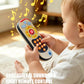 1Pcs Baby Tv Remote Control Toy with Light & Musical Sound, Multifunctional Early Educational Number Learning Pretend Play Toy