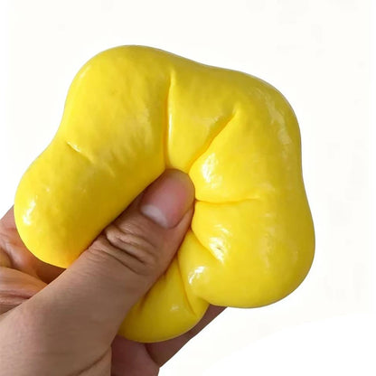 Yellow Squishy Star Fidget Slow Rising Pinch Anti-anxiety Squeeze Super Soft Cute Rebound Decompression Adult Toy Funny Gifts