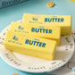 Hot Simulation Salted Butter Squishy Toy Slow Rising Stress Relief Squeeze Toy Soft Rubber Creative Decompression Toy Gift