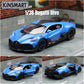 KiNSMART Toy Car Model 1/38 Bugatti Chiron Super Sport Racing Alloy Diecast Miniature Vehicle Collection Gift For Children Boy