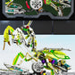 Mechanical Shark Building Set, Sea Life Crocodile Parrot Mantis Frog Manta Ray Building Blocks Light, Animal Toys Gift for Kid