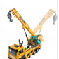 1/32 Crane Truck Alloy Car Model Diecast Metal Toy Simulation Engineering Vehicles with Sound and Light Model for Children Gifts