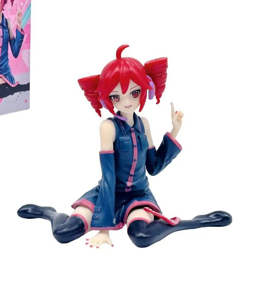 New Product In Stock Anime Heavy Miku Sitting Posture Figurine Model Desktop Decoration Holiday Surprise Gift For Friends