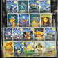 DIy Cartoon Anime Ptcg 18pcs Self-Control Mewtwo Pikachu Charizard Eevee Collect Trading Signature Card Child Birthday Gift