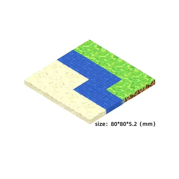 Variety Magnetic Interlocking Base Plates, Fit Pixel Magnetic Blocks, Kids Toy Gifts for Birthday Halloween Xmas