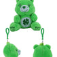 Care Bears Sitting Plush Keychain 12cm Cute Bag Pendant Kawaii Stuffed Toy Car Charm Squishy Soft Doll Decor Ideal Holiday Gift
