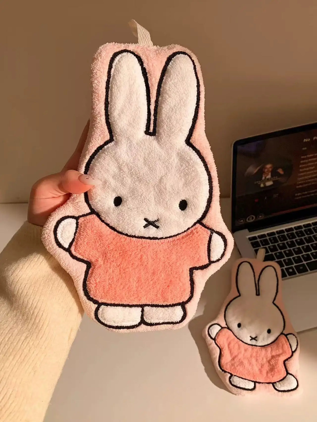 1/2 Pcs Cute Miffy Rabbit Home Towel Thickened Bathroom Kitchen Cartoon Towel Miffy Brand Periphery