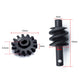 AXSPEED Steel Gear Overdrive Worm Differential Axle Parts 12T 13T 14T 16T 18T for 1/24 Axial SCX24 RC Crawler Car Upgrade