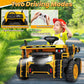 24V Ride on Toys with Remote Control, 2 Seater 400W Ride on Dump Truck, Electric Powered Ride on with Dump Bed, 3 Speeds, Shovel, Blue