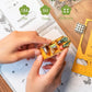 Robotime Garden Shed DIY Book Nook Kit with Furniture and LED Lamp 3D Puzzle Booknook Miniature House Model Kit for Adults