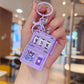 Palm Mini  Lottery Machine Fruit Machine Keychain Pendant Cartoon Rocking Fun Puzzle Gift For Friends