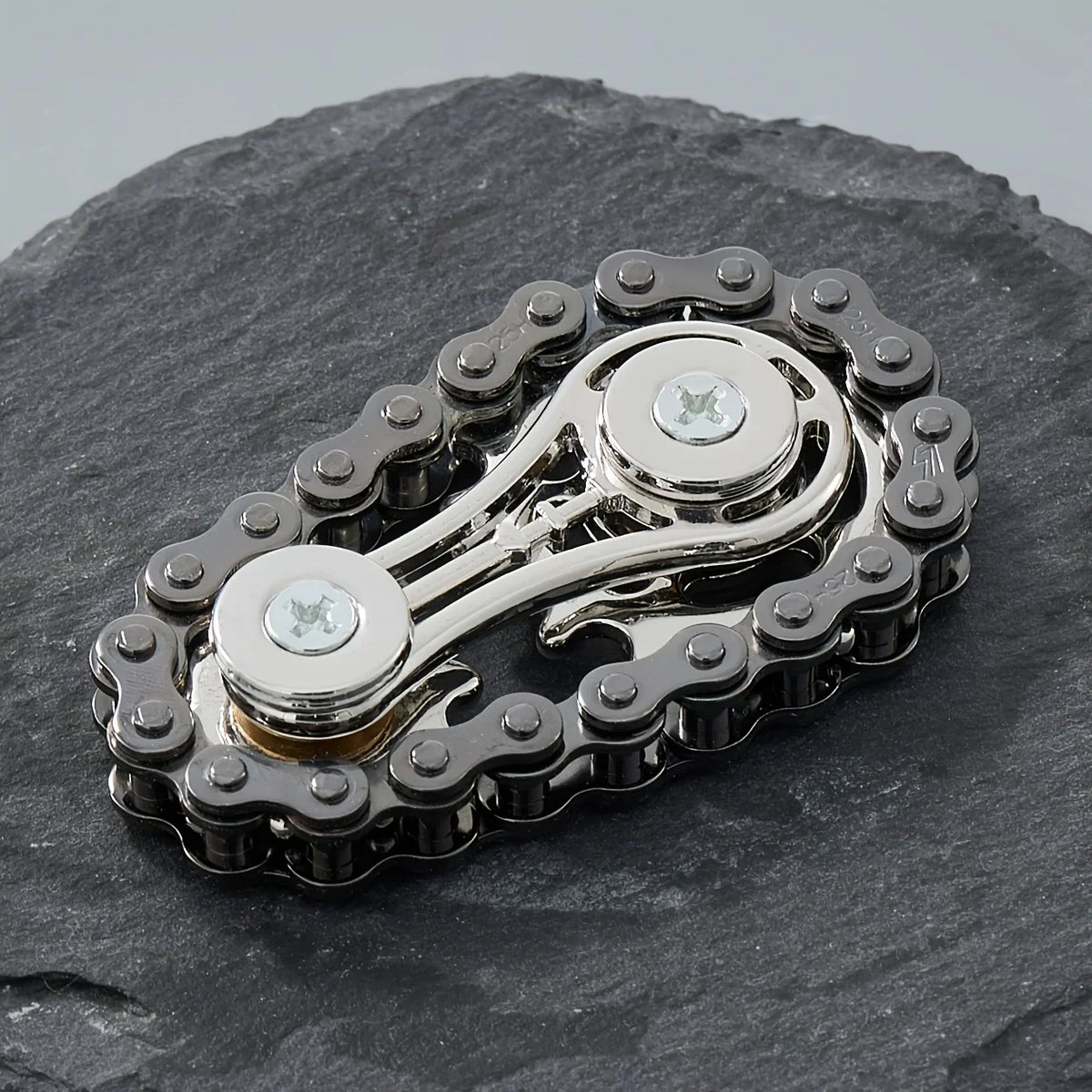 Chain Tooth Mechanical Flywheel Fidget Spinner Antistress Anxiety Metal Bike Chains Spinner EDC Toys for Children Adult Hand Toy