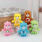 Care Bears Plush Toy Kawaii Squeak Sound Keychain 15cm Pendant Cute Cartoon Keychain Bag Luggage Decor Holiday Birthday Gift