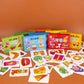 32 Pcs Enlightenment Card Matching Puzzle Early Education Cartoon Pattern Cognitive Boys and Girls Toys