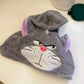 Cute Lucifer Cat Marie Cat Dry Hair Cap Women Plush Towels Shower Cap Towel Bath Hats Quick Drying Soft Lady Turban Head Girl