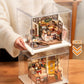 Rolife 3D Puzzle Toy Parts and Accessories - Clear Acrylic Display Box for Hobby Collectible Dust Cover Display Case for Miniature House Stackable Storage Plastic Box