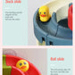 Baby Bath Toys Wall Bathtub Toy Assembling Slide Wind-Up Duck Slide Bathroom Shower Tracks Water Toys for Toddlers Kids Gifts