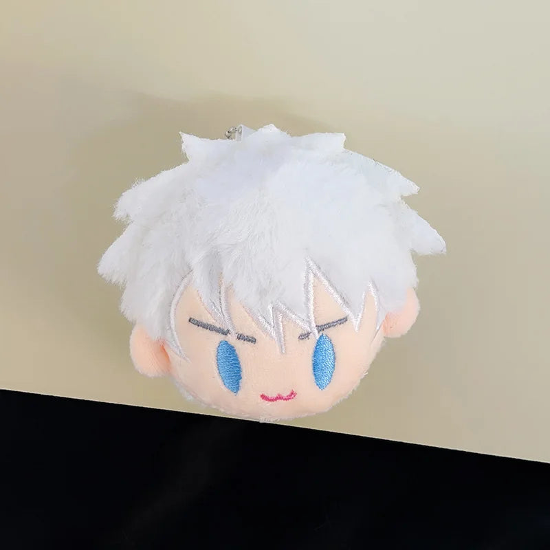 New Jujutsu Kaisen  Plush Pendan Gojo Satoru Dolls School Bag Pendants Geto Suguru Cute Soft Stuffed  For Kid Christmas