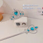 6pcs Rhinestone Tiara Crown and Magic Wand With Glitter Crystal Head Hoop Jewelry Hair Accessories For Girls Teens Birthday Gift