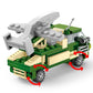 MOC Tank Anti Aircraft Guns Anti-Aircraft Missile Fighter Jets War Military City Vehicle Car Building Blocks Model Bricks Sets