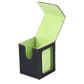 Card Deck Box with Display Window, Hold 120 + Single Sleeved Cards, Magnetic Closure, Suitable for CCG Cards, Magic Game Cards