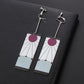 Anime Demon Slayer Earrings Sun Goddess Pattern Tanjiro Cosplay Charm Earrings Personality Fashion Ear Clips Party Jewelry Gifts