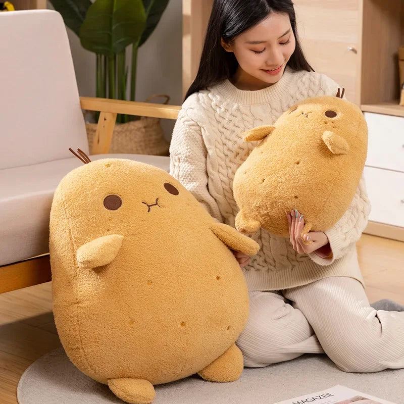 10-53cm Soft Potato Doll Plant Plush Toy Creative Plant Spud Throw Pillow Sofa Decoration Cushion Farm Toys for Kids
