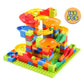 84-504PCS Marble Race Run Blocks Maze Ball Track Toy Compatible city Building Blocks Funnel Slide Blocks Toys DIY Bricks Toys