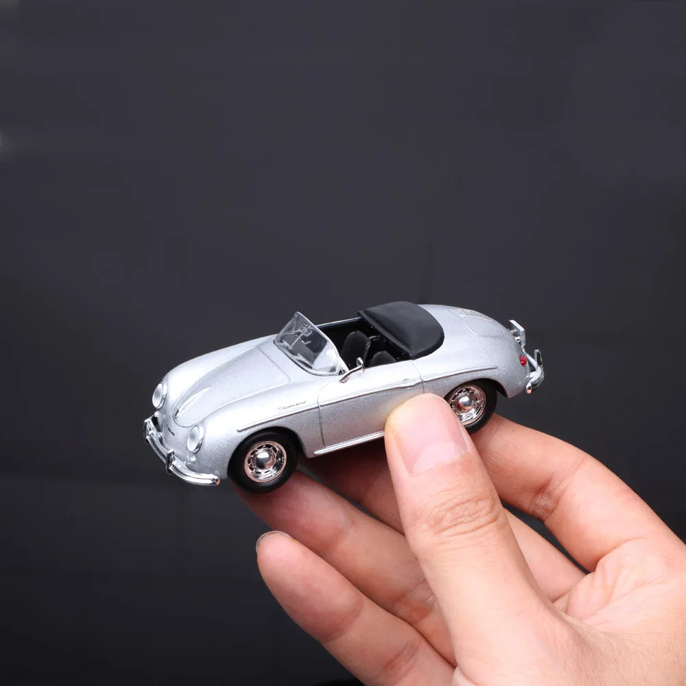 No Box Delprado Classic 1:43 Scale 356A Speedster 356 Sports T1 Car Metal Diecasts & Toy Vehicles Auto Cabriolet Model Car Toy