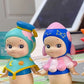 Space Adventure Series Blind Box 6 Kinds Collectible Figurines, Cute Mini Angel Dolls for Desktop Decor