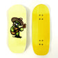 35mm Fingerboard Deck New Shape with Real Wear Graphic for Professional Finger Skateboard