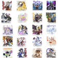 40pcs Yu-Gi-Oh Small Card Secondary Sticker Creative Personality Decoration Notebook Bicycle Animation Peripheral DIY Sticker