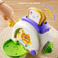 Baby Busy Board Cube Montessori Sensory Toys for Toddler Educational Learning Activities Travel Toy Lock Box Fine Motor Skill