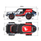 HYPER GO MJX H8P 1/8 4WD 3S Brushless Off Road Climbing Vehicle RC Remote Control Model Car Off-Road Children's Toys