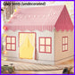 Kids Tent Playhouse Foldable Children's Play Tent for Indoor/Outdoor Princess Castle Toy House for Girls Boys Room Garden