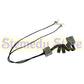 2PCS MOC Power Functions Parts LED Light Link Line Cable 8870 Switch 8869 Car Train Light Modification Compatible With Legoeds