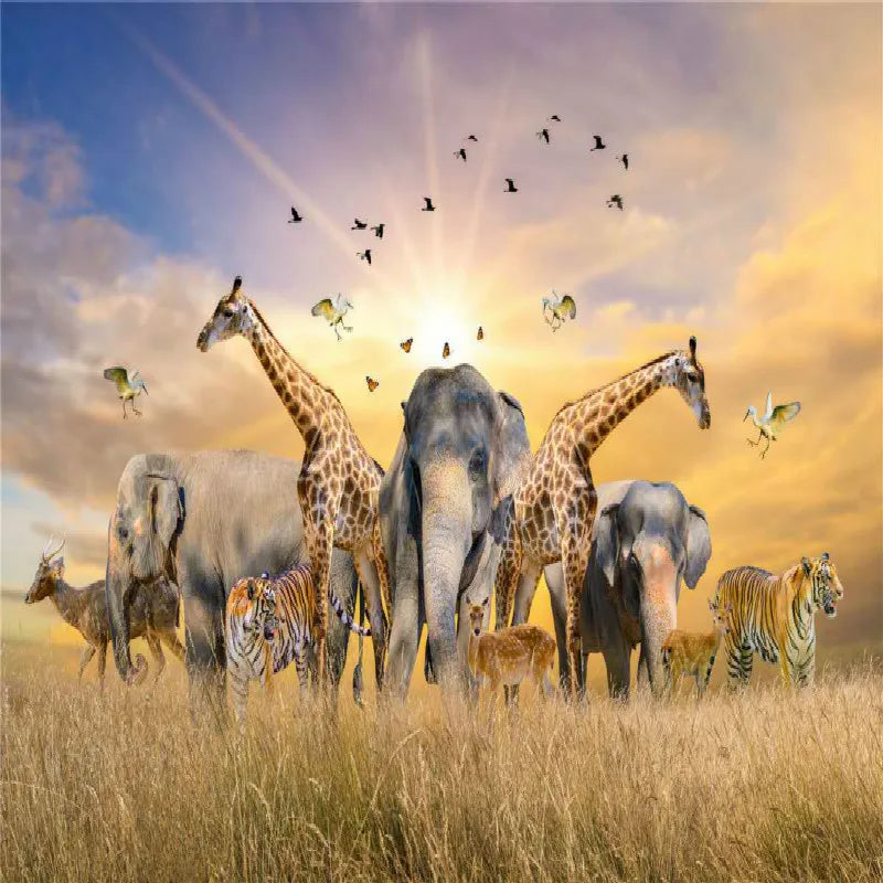 500 Pieces Jigsaw Puzzle Various Landscape Patterns Jigsaw Puzzle Educational Toy for Kids Children's Games Christmas Gift