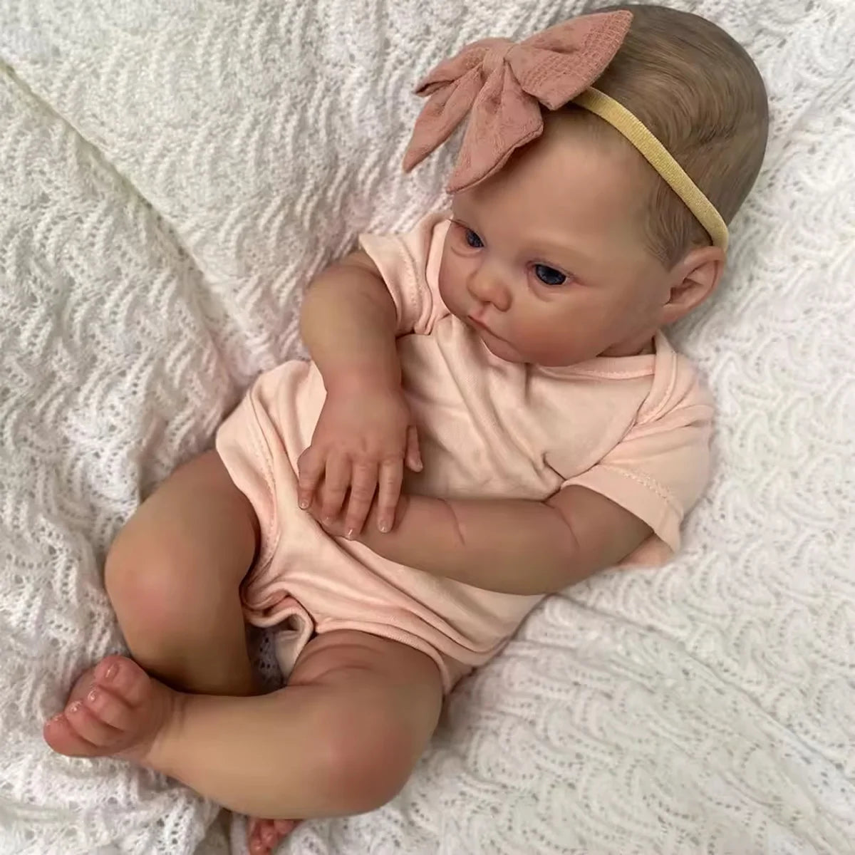 JOYORA Fashion Baby Doll Finished Rebirth Doll 3D Skin Visible Vein High Quality Handmade Doll Art Collection Doll Birthday Gift