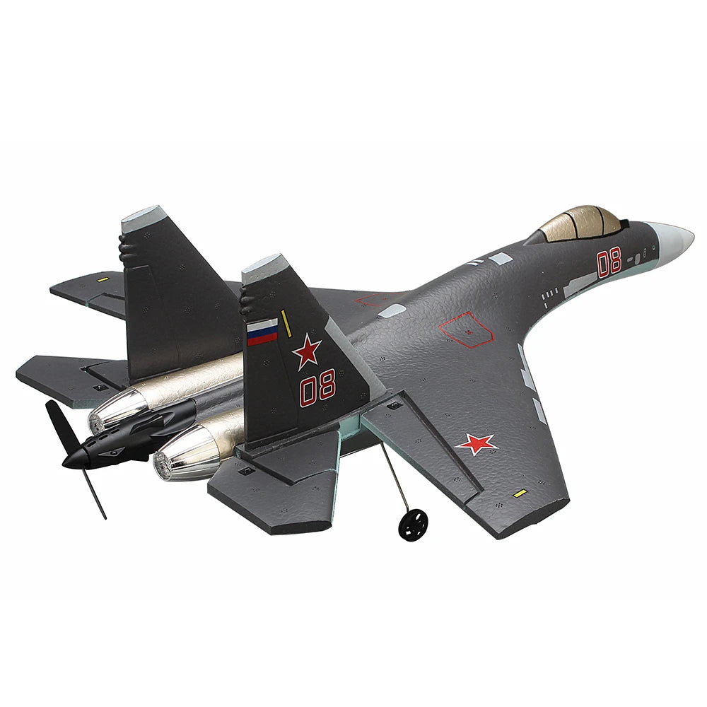SU-35 Fighter QF009 375mm Wingspan 3D/6G Switchable 6-Axis Gyro 2.4G 4CH EPP RC Airplane Aircraft Fixed Wing KIT + Motor