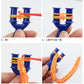 Creative Colorful Loom Bands Set Rainbow Bracelet Making Kit DIY Rubber Band Woven Bracelets Craft Toys For Girls Birthday Gifts