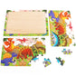 NEW Wooden 30pcs Puzzles Animal Dinosaur Cartoon Plane Puzzle Intellectual Building Block Toys for Gift