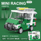 Racing Car Bus Engineering Vehicle Ambulance Pull Back Model Building Blocks Brick Toys Children Boys Birthday Gift Brick