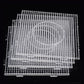 5mm Fuse Beads Pegboards Large Plastic Bead Pegboard Fuse Beads Boards with Beads Square Peg Boards Kit for Kids DIY Craft Beads