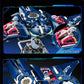Mechanical Shark Building Set, Sea Life Crocodile Parrot Mantis Frog Manta Ray Building Blocks Light, Animal Toys Gift for Kid