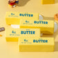 Hot Simulation Salted Butter Squishy Toy Slow Rising Stress Relief Squeeze Toy Soft Rubber Creative Decompression Toy Gift