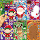 8/16/24 Christmas Puzzle Stickers Create Your Own Santa Claus DIY Make-a-Face Jigsaw Games Children Party Decoration Toy