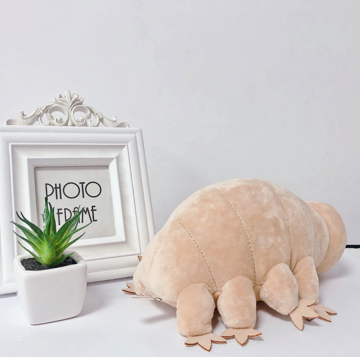 25cm Water Bear Tardigrade Plush Toy Soft Tardigrade Dolls Stuffed Animals Educational Toys for Children Kids Baby Birthday Gift