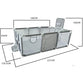 Baby Playground Playpen Corralito for Baby Toddlers with Thicken Steel Pipes Kids Play Park Activity Fence Ball Box Game Playpen