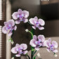 Creative Orchid Cymbidium Eternal Flowers Potted Plant Building Blocks Simulation Phalaenopsis DIY Bricks Toys Valentine's Gift